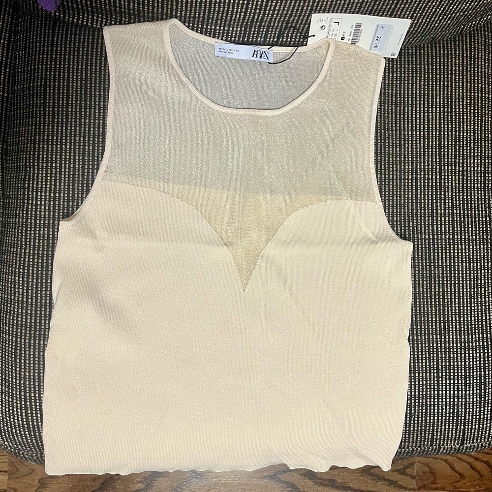 NWT Zara Combination Top